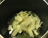 大根の皮で♪優しい豆乳味噌スープ♪作り方2写真