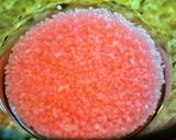 桜あん 道明寺粉で作る春の餡作り方2写真