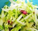 セロリーの桜花マリネ作り方3写真