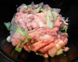 キャベツのキノコチーズハンバーグ作り方3写真