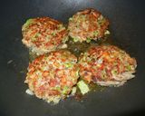 キャベツのキノコチーズハンバーグ作り方6写真