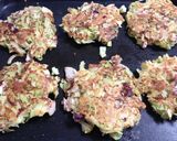玉ねぎとネギとキャベツのお好み焼き作り方6写真