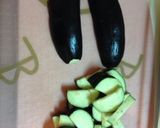スピードおかず☆茄子の胡麻和え作り方1写真