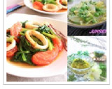 イカと小松菜とトマトのカレー炒め作り方6写真
