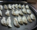 桜えびで本格餃子(*´ω｀*)作り方8写真