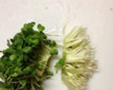 簡単♡ごま油でザーサイと茹で鶏のサラダ作り方3写真