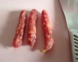 サラミとさきいかのバターバター作り方1写真
