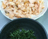 簡単 鮭と大葉のおむすびサンド作り方1写真