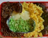 簡単キャラ弁☆そぼろでサンリオけろっぴ★作り方4写真