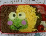簡単キャラ弁☆そぼろでサンリオけろっぴ★作り方7写真