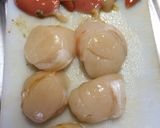 帆立の野菜あんかけ作り方1写真