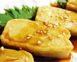 揚げ焼き生麩～みたらしソースがけ作り方6写真