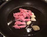 グリーンピースとベーコンのパスタ作り方2写真