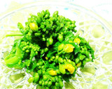 簡単菜の花のおひたしとからし和え♡作り方5写真