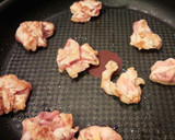 きのこと豚肉のケチャップ炒め作り方1写真