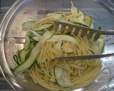 ズッキーニとモッツァレラのパスタ作り方4写真