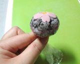 和菓子風♡桜手毬寿司2夜桜♡お花見母の日作り方4写真