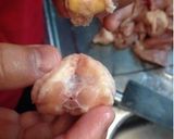 ぼんじりの下処理(@_@)作り方3写真