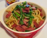 沖縄そばで!絶品塩焼きそば作り方8写真