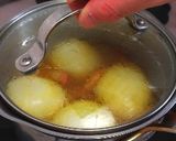 新玉ねぎカレースープとチーズおにぎり作り方4写真