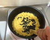 ひき肉とたけのこの美味しい二色そぼろ丼♪作り方3写真