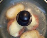 とろんとチーズでゆで玉＆トマトのバゲット作り方3写真