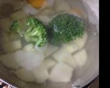 なんちゃってポテトサラダ＊取り分け離乳食作り方2写真