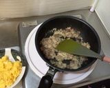 ひき肉とたけのこの美味しい二色そぼろ丼♪作り方5写真