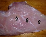 ビニール袋を使ったお手軽、胸肉チキンハム作り方2写真