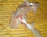 ビニール袋を使ったお手軽、胸肉チキンハム作り方4写真