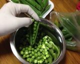 簡単大切な母に桜香る豆ご飯美味しく栄養を作り方2写真
