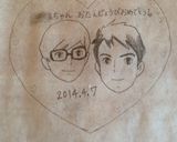 ジブリ・コクリコ坂から♪キャラチョコ★作り方3写真