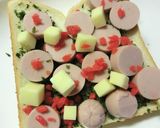 紅生姜ピリリ✫磯香る 魚ニソトースト作り方3写真
