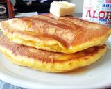 かぼちゃが濃い～ふわふわホットケーキ♪作り方6写真
