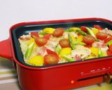 ホットプレートで簡単☆チキンパエリア作り方8写真