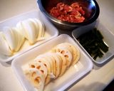 豚肉とレンコンの和風カレー煮作り方2写真