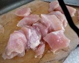 鶏肉と春キャベツのミルフィーユ煮込み作り方1写真