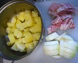 おじゃがのごまごま煮作り方1写真