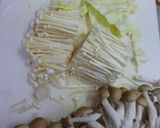 春キャベツときのこの蒸しサラダ作り方1写真