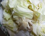 春キャベツときのこの蒸しサラダ作り方4写真