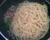 ブロッコリーとベーコンの春のパスタ作り方5写真