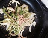小松菜と玉ねぎのパスタ♪15分でOK作り方3写真