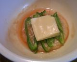 レンジで磯部餅『ピザ風』作り方4写真