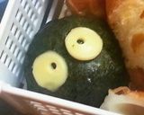 ロールパンのトトロサンドイッチ弁当作り方4写真
