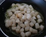 ホタテバターとたまり醤油味の和風パスタ♪作り方5写真