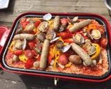 ホットプレートで簡単♪ウィンナーパエリア作り方7写真
