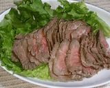 レンジde牛肉のたたき作り方5写真