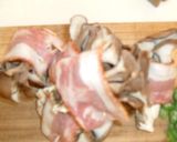 舞茸のベーコン巻き～柚子こしょう風味～作り方1写真