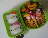 キャラ弁♥キティ♡キイロイトリの巾着♥作り方10写真