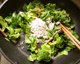 春の彩り✿春キャベツのクリームスパゲティ作り方4写真